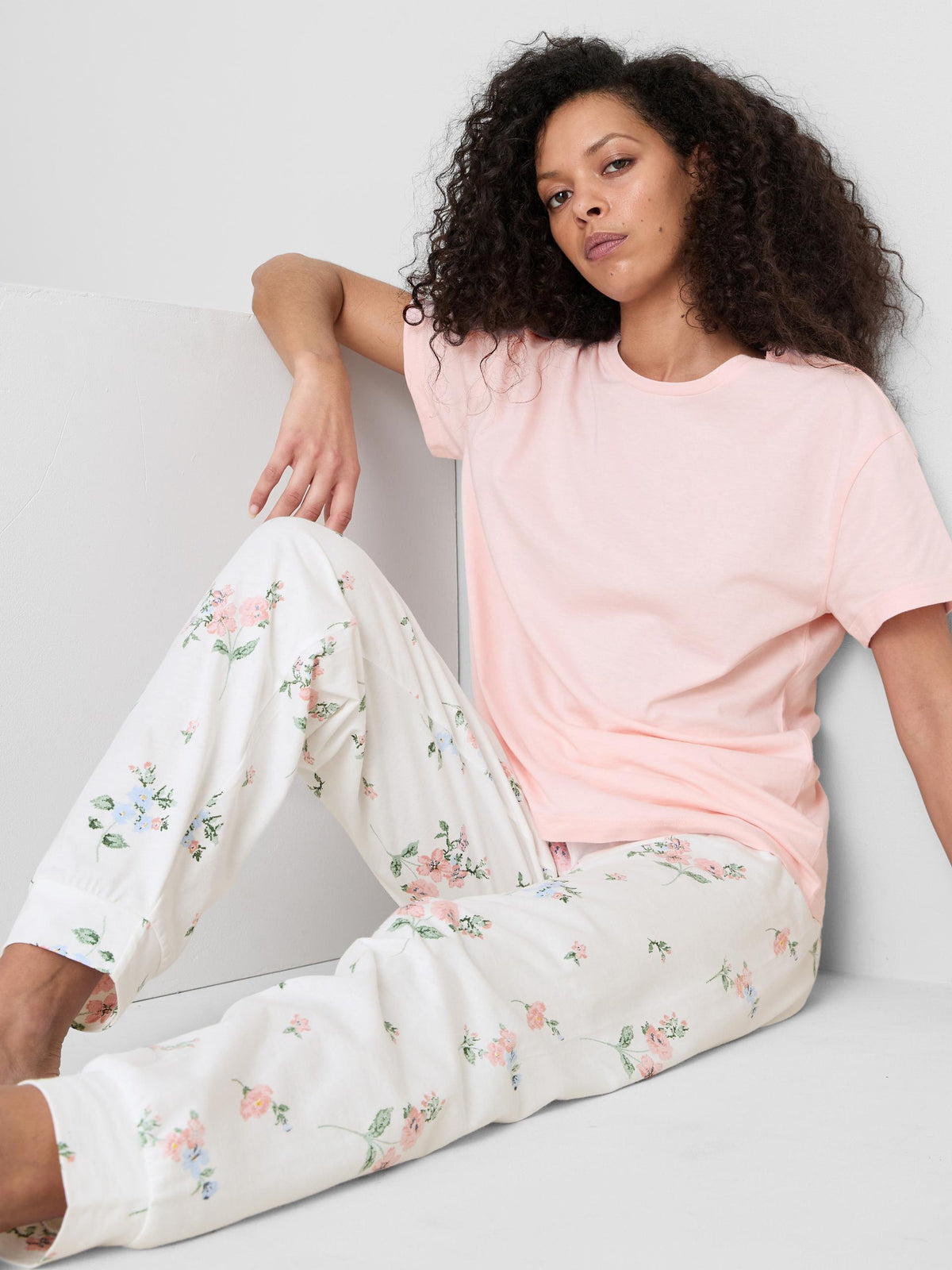 P.R.I.M.A.R.K Floral Printed Pyjamas