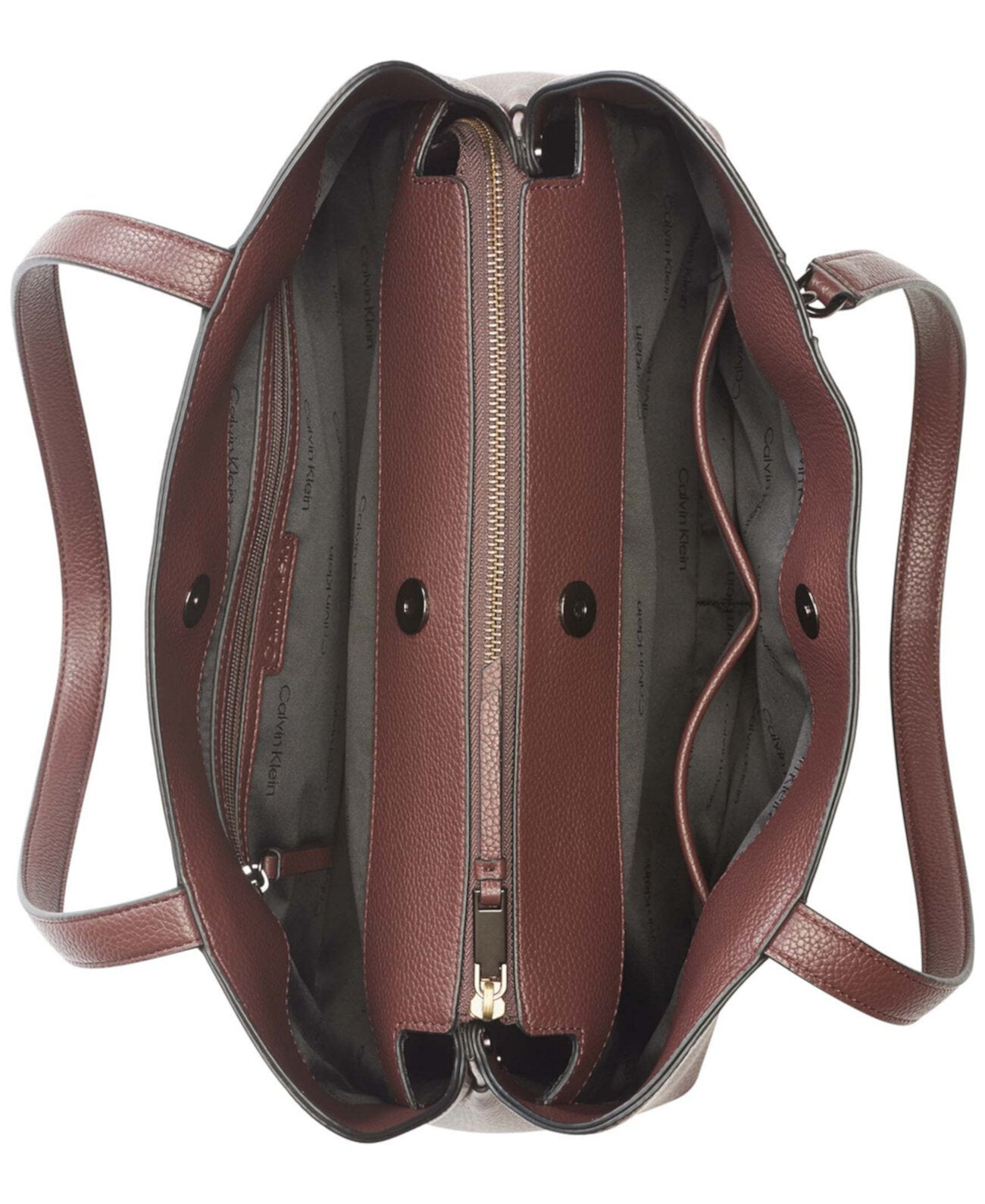 C.A.L.V.I.N. K.L.E.I.N. Adeline Triple Compartment Satchel Tote Bag