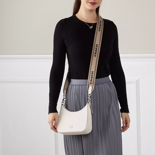 C.O.A.C.H. SHOULDER CROSS ZIPPER HANDBAG