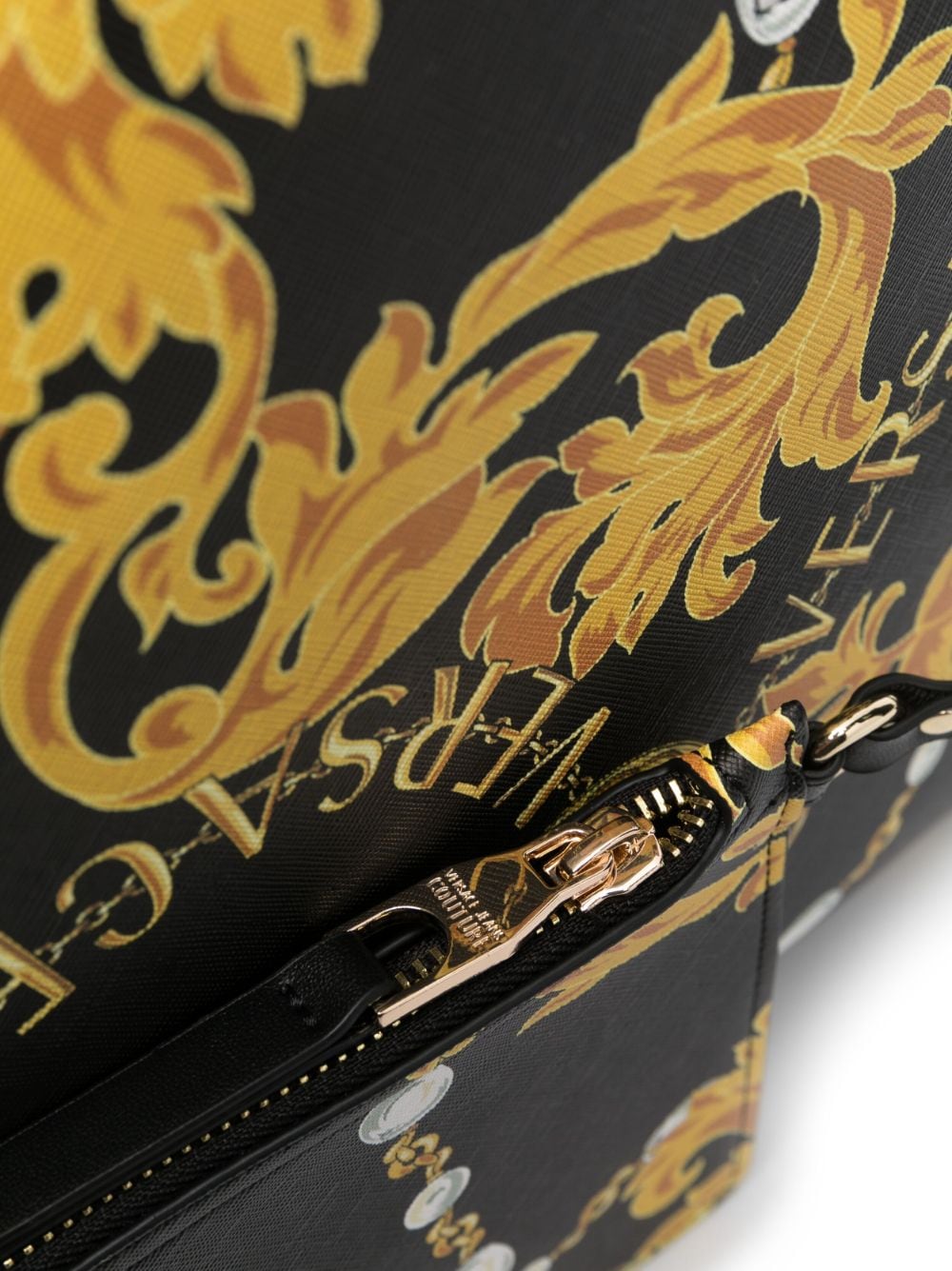 V.E.R.S.A.C.E. J.E.A.N.S. C.O.U.T.U.R.E.  REVERSIBLE TOTE BAG