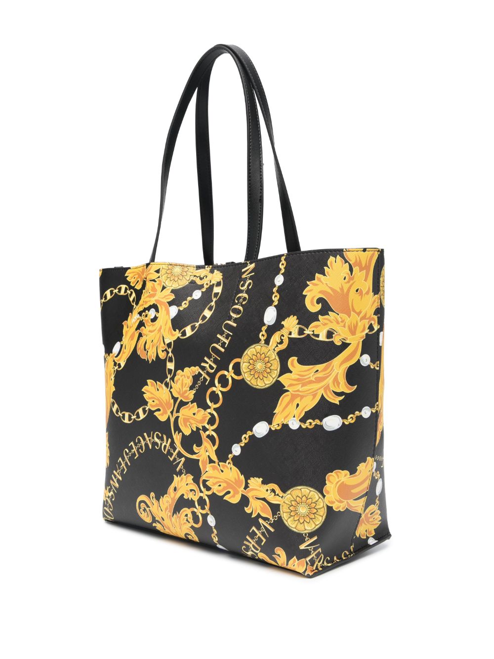 V.E.R.S.A.C.E. J.E.A.N.S. C.O.U.T.U.R.E.  REVERSIBLE TOTE BAG