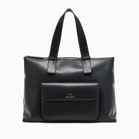 ARMANI EXCHANGE Handbag with external pocket