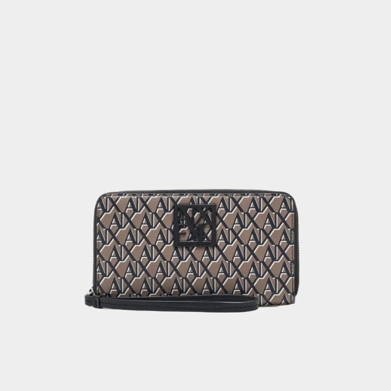 ARMANI EXCHANGE Wallet with the logo all over it