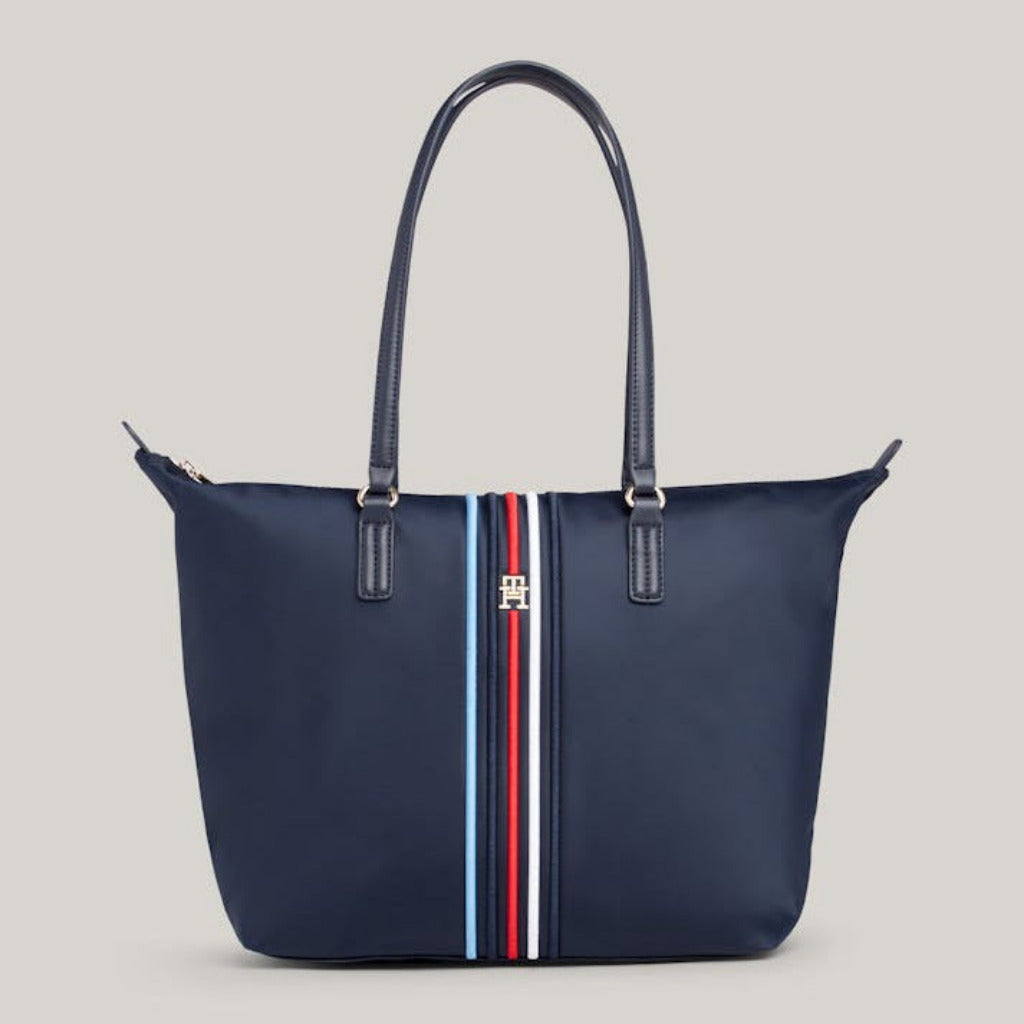 T.O.M.M.Y H.I.L.F.I.G.E.R Signature TH Monogram Small Tote