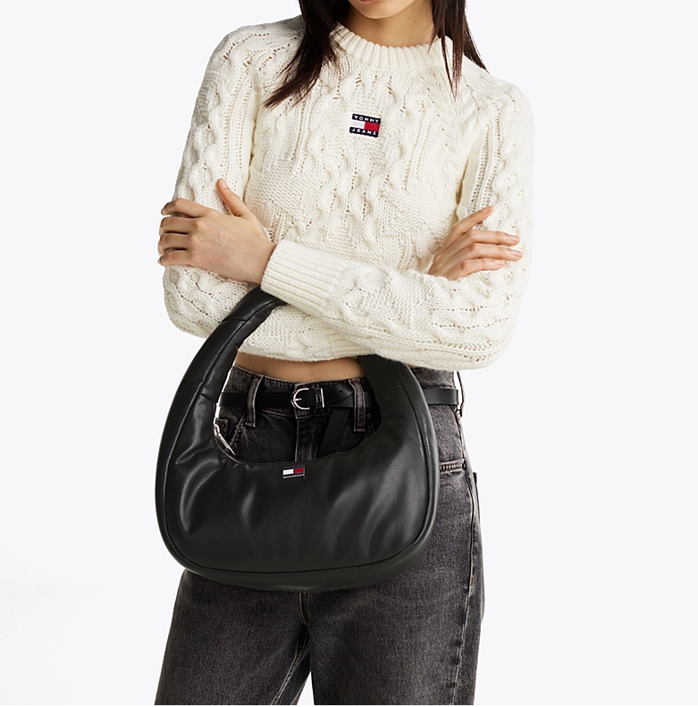 T.O.M.M.Y H.I.L.F.I.G.E.R Padded Handle Shoulder Bag