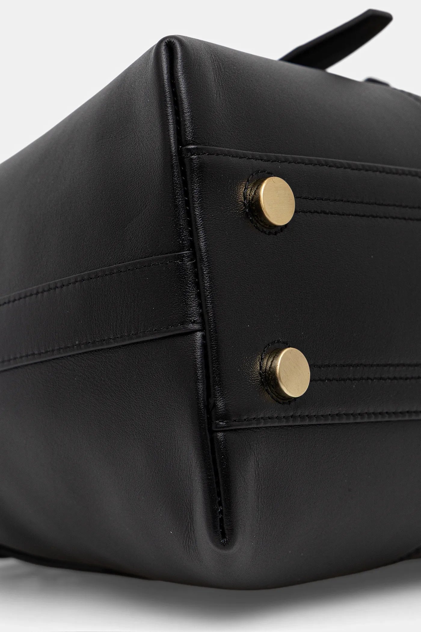 P.I.N.K.O Bowling Maxi Leather Bag
