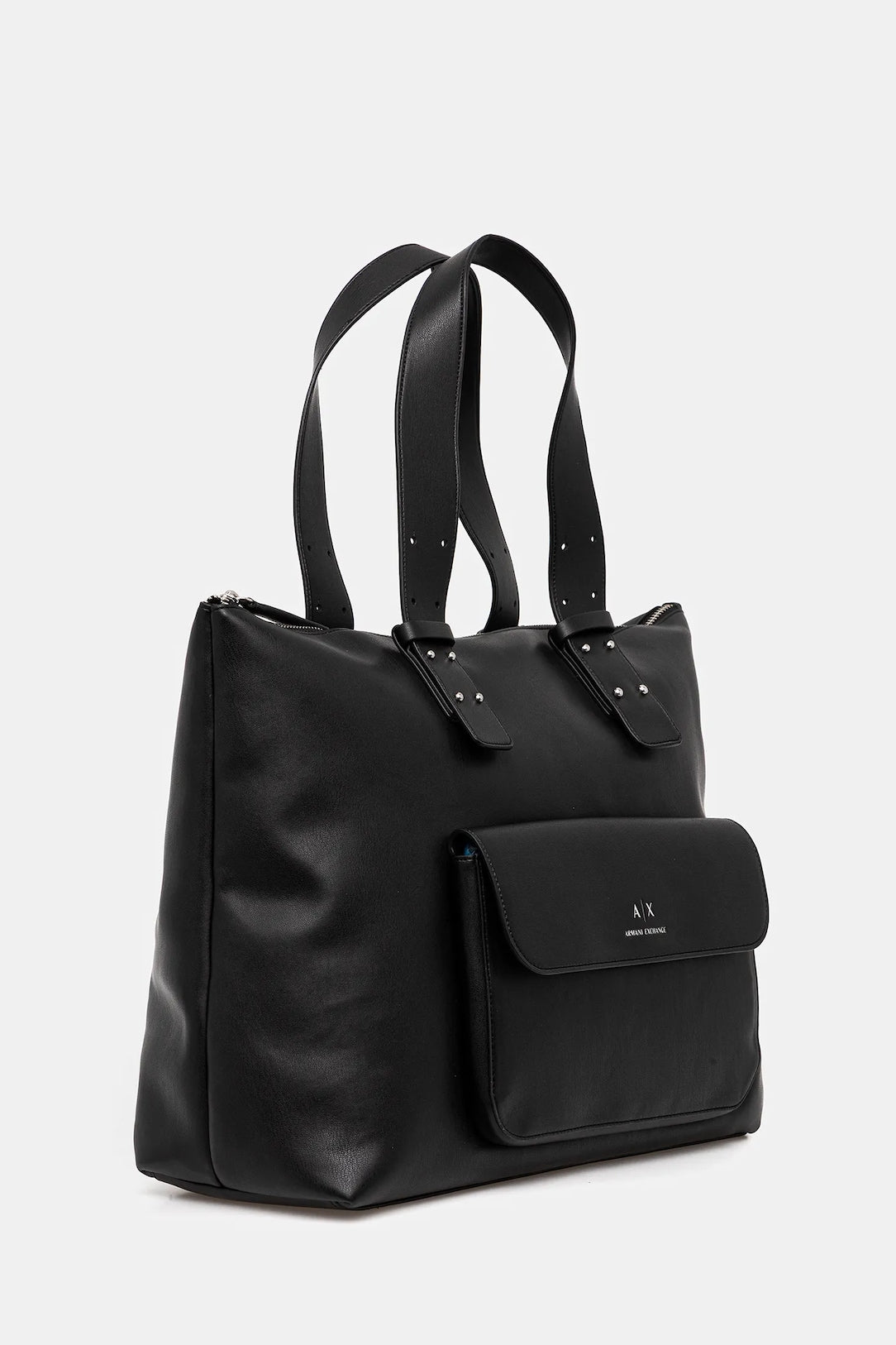 A.R.M.A.N.I E.X.C.H.A.N.G.E Handbag with external pocket