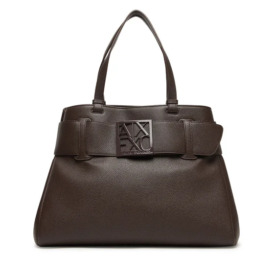 A.R.M.A.N.I E.X.C.H.A.N.G.E Technical water-resistant shoppers with maxi logo