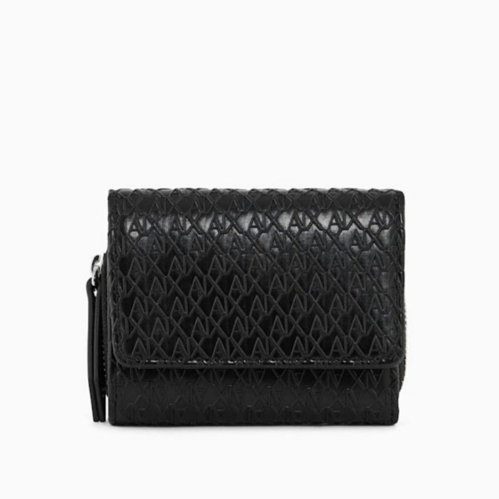 A.r.m.a.n.i E.x.c.h.a.n.g.e Smooth leather wallet