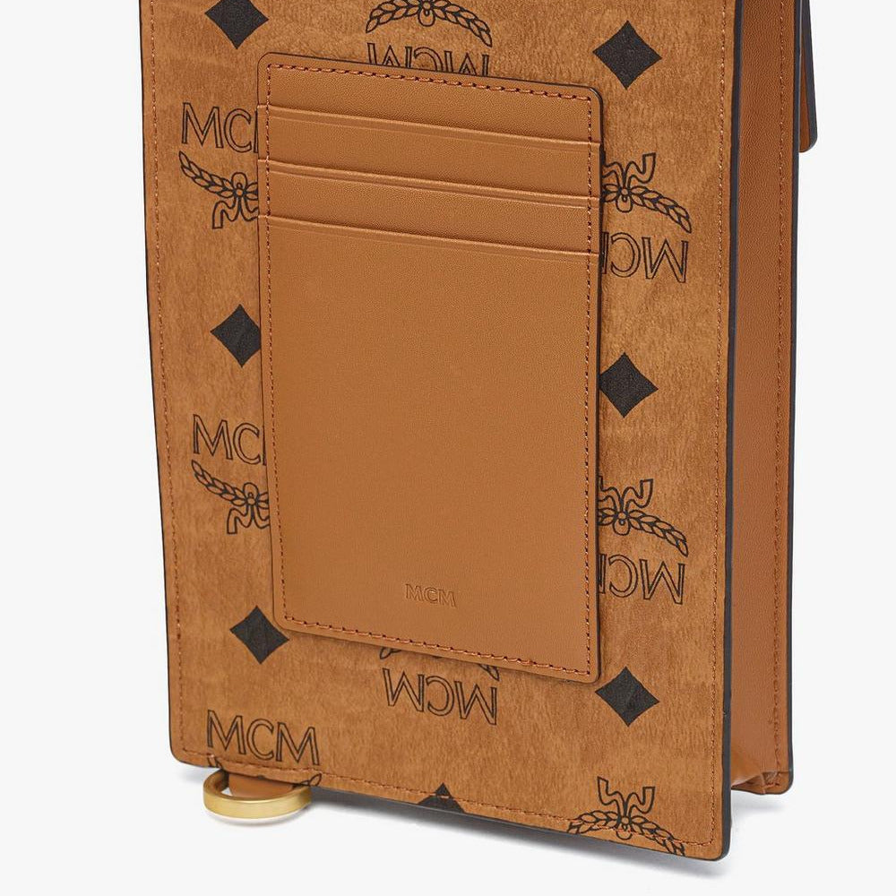 M.C.M Aren Phone Wallet in Visetos