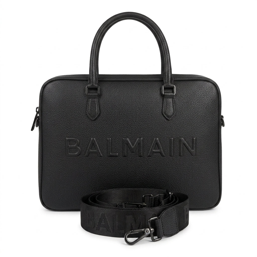 BALMAIN LAPTOP&CROSSBODY BAG BLACK in Egypt