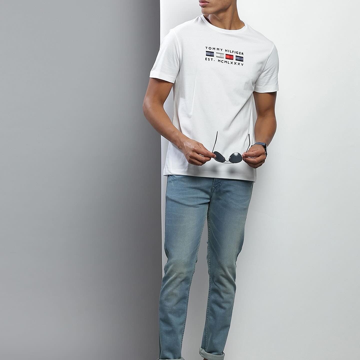 T.o.m-m.y H.i.l.f-i.g.e.r T-shirt White