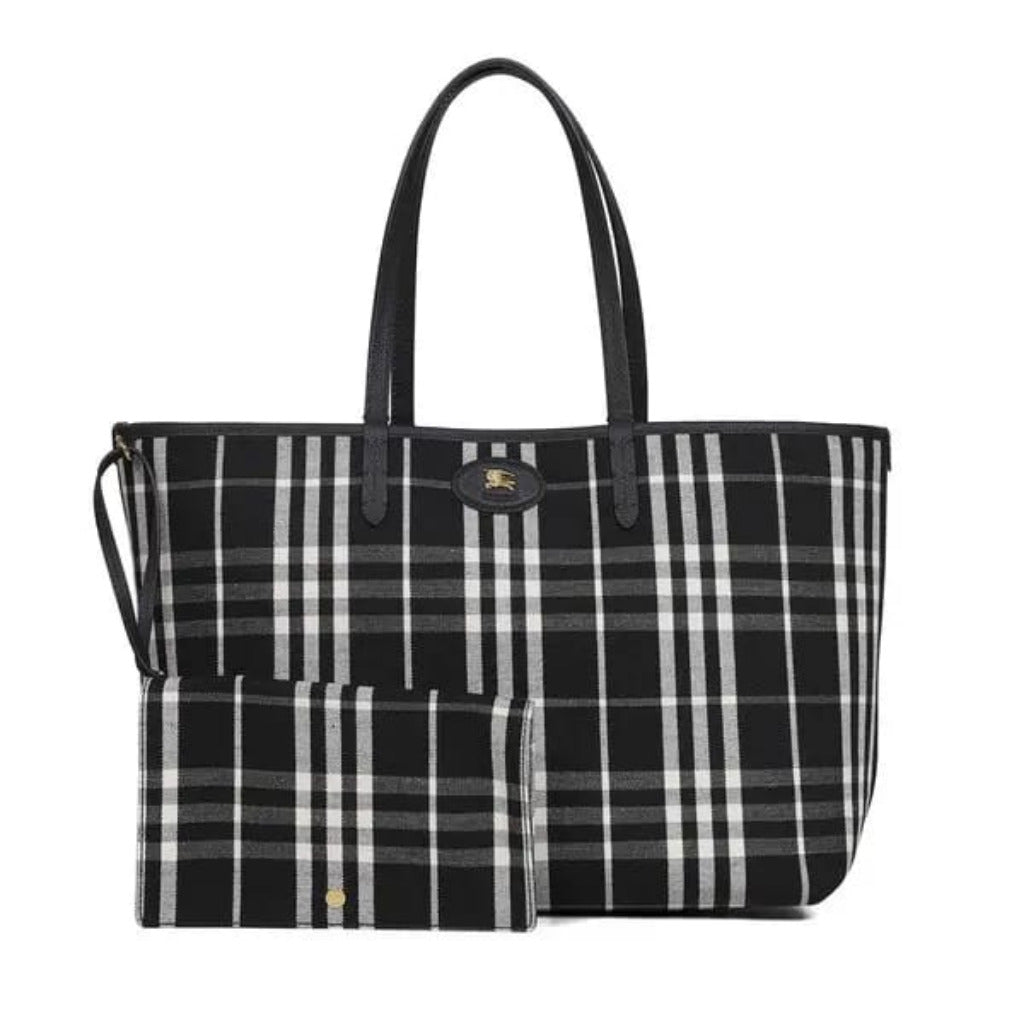 B.U.R.B.E.R.R.Y Medium Leather Reversible Bloomsbury Tote Bag