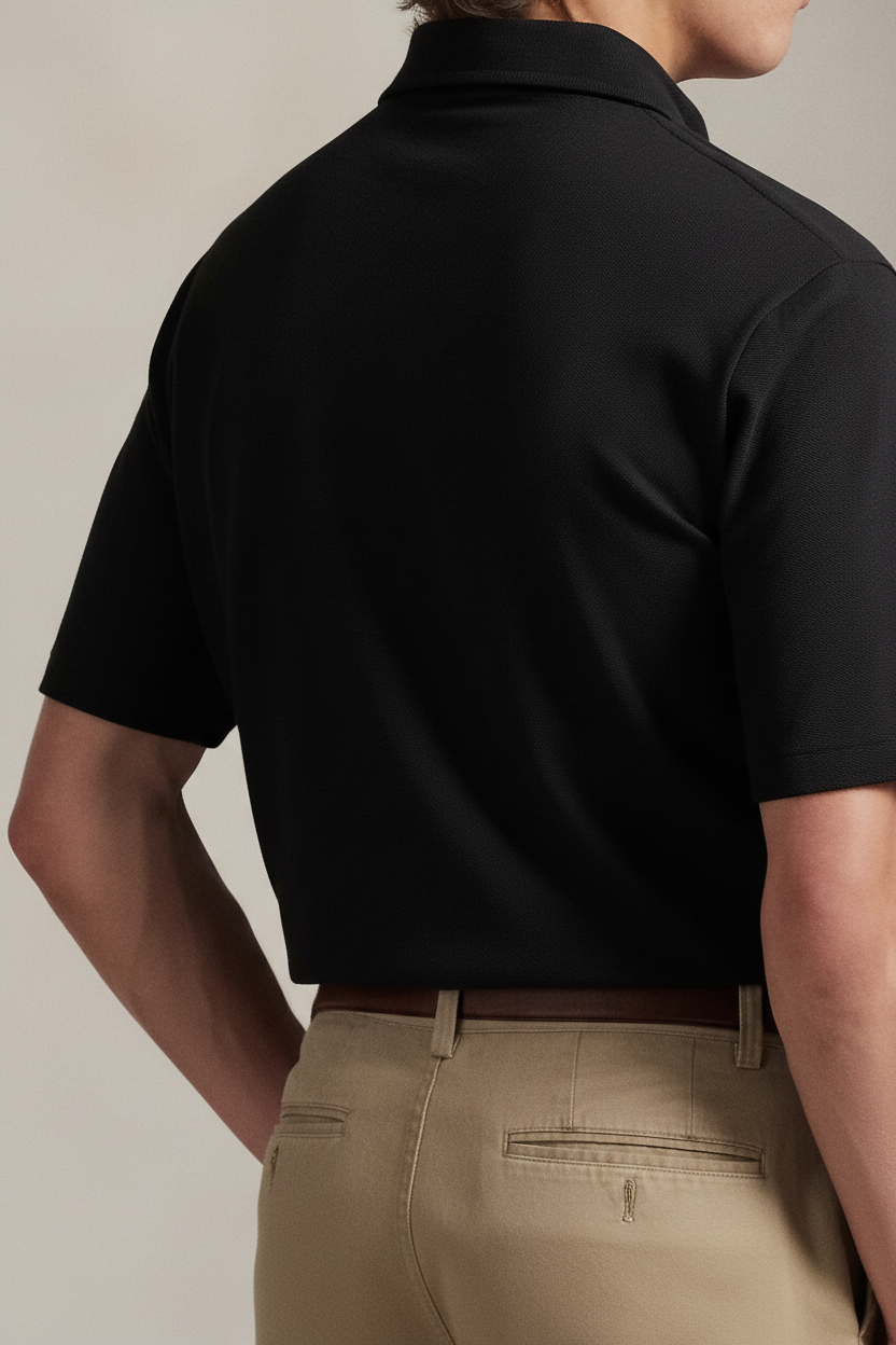P.O.L.O R.A.L.P.H L.A.U.R.E.N Custom Fit Polo Bear Mesh Polo Shirt