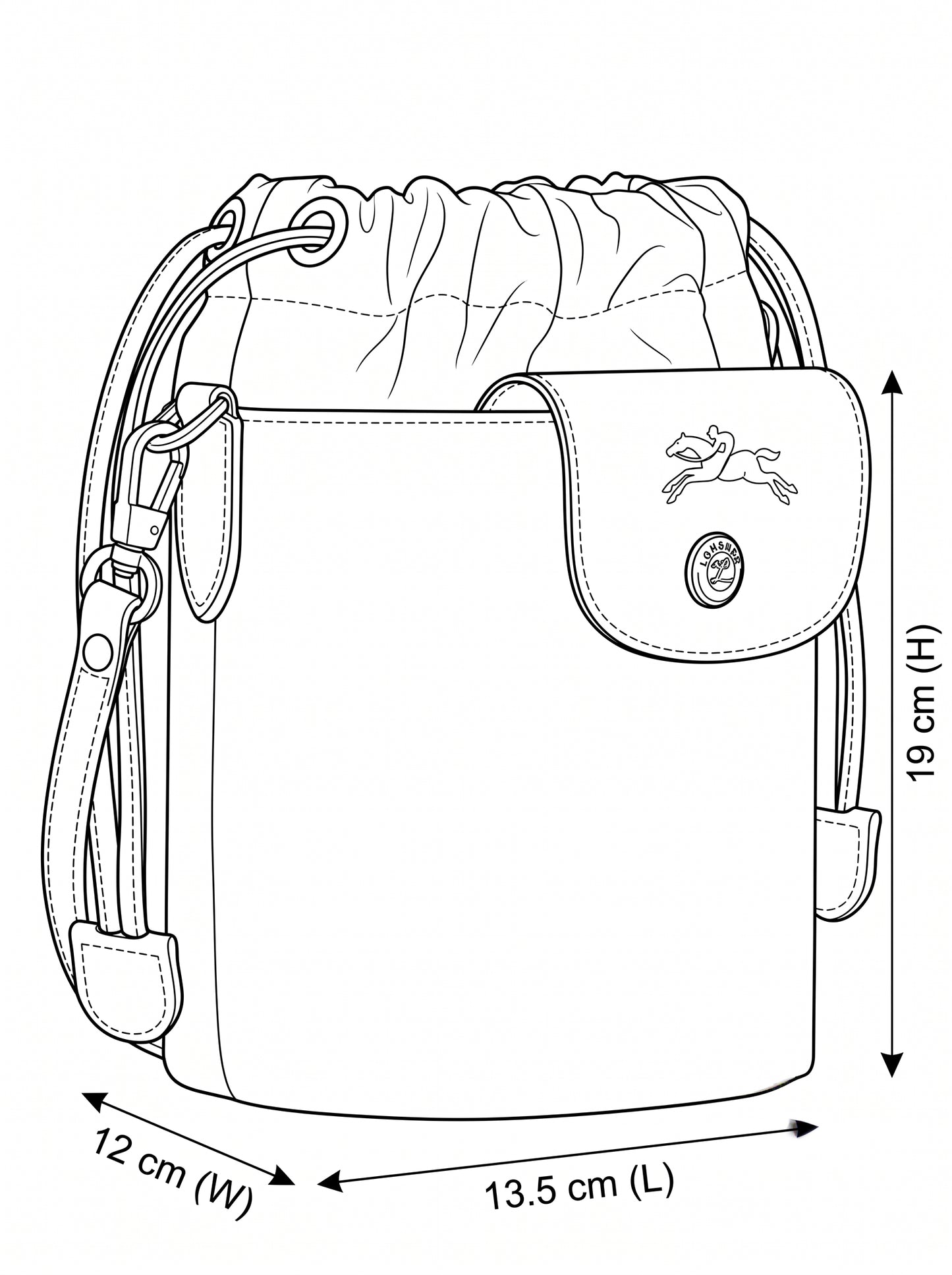 L.O-N.G.C.H-A.M.P Le Pliage Xtra Bucket bag