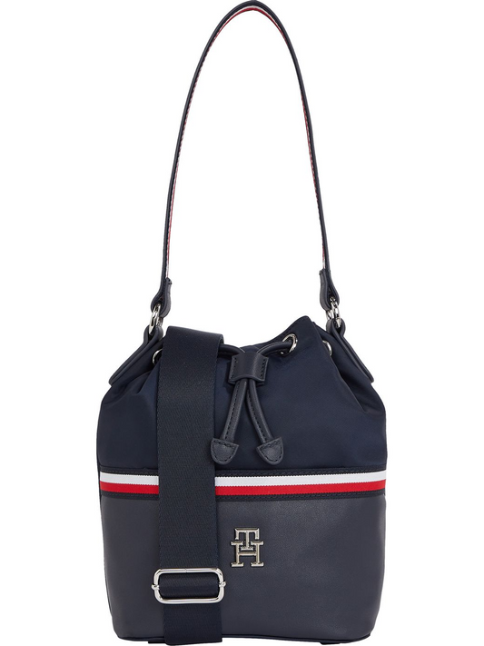 T.O.M.M.Y. H.I.L.F.I.G.E.R. Iconic Mini Bucket Shoulder Bag