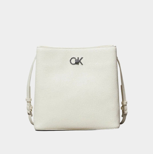 CALVIN KLEIN CHALK Bucket Bag 