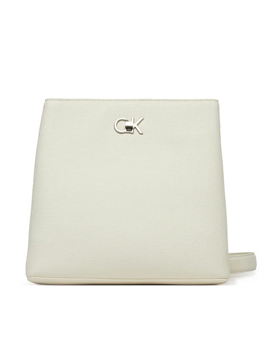 CALVIN KLEIN CHALK Bucket Bag 