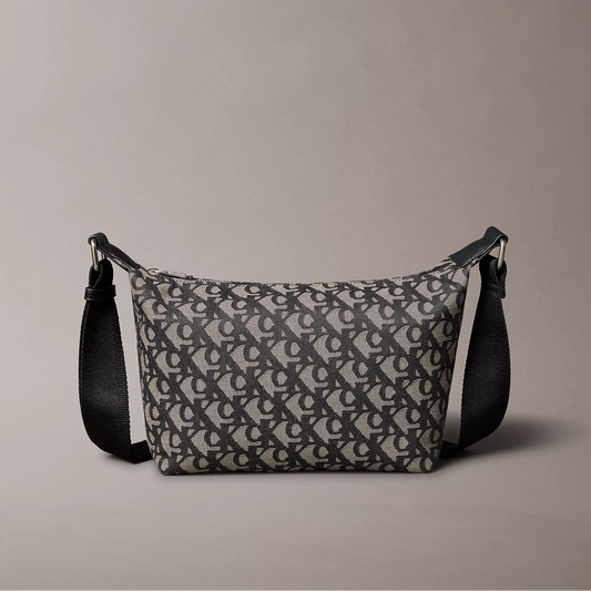 CALVIN KLEIN  Ultralight Logo Jacquard Shoulder Bag