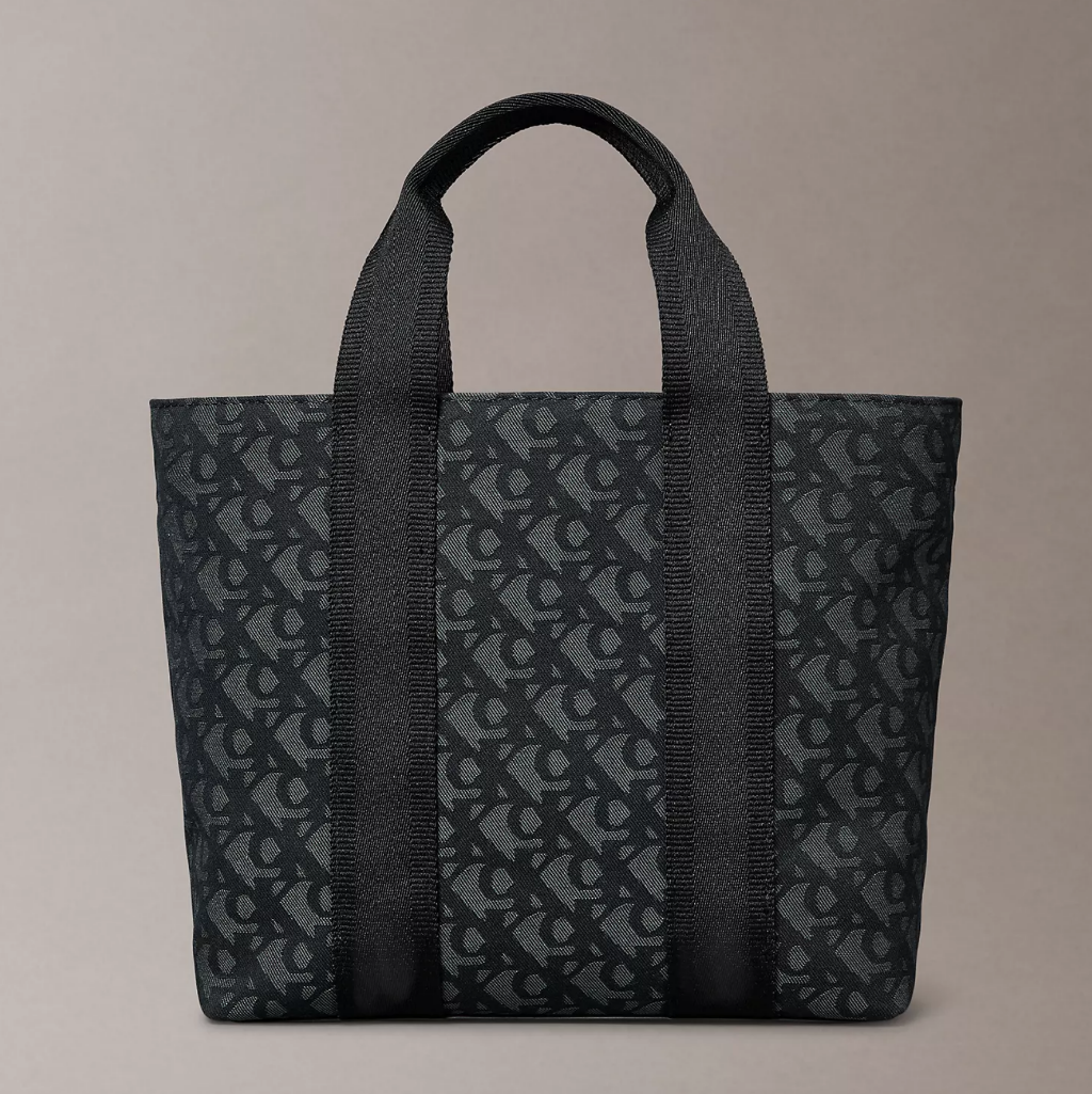 C.A.L.V.I.N K.L.E.I.N Ultralight Logo Jacquard Mini Tote Bag