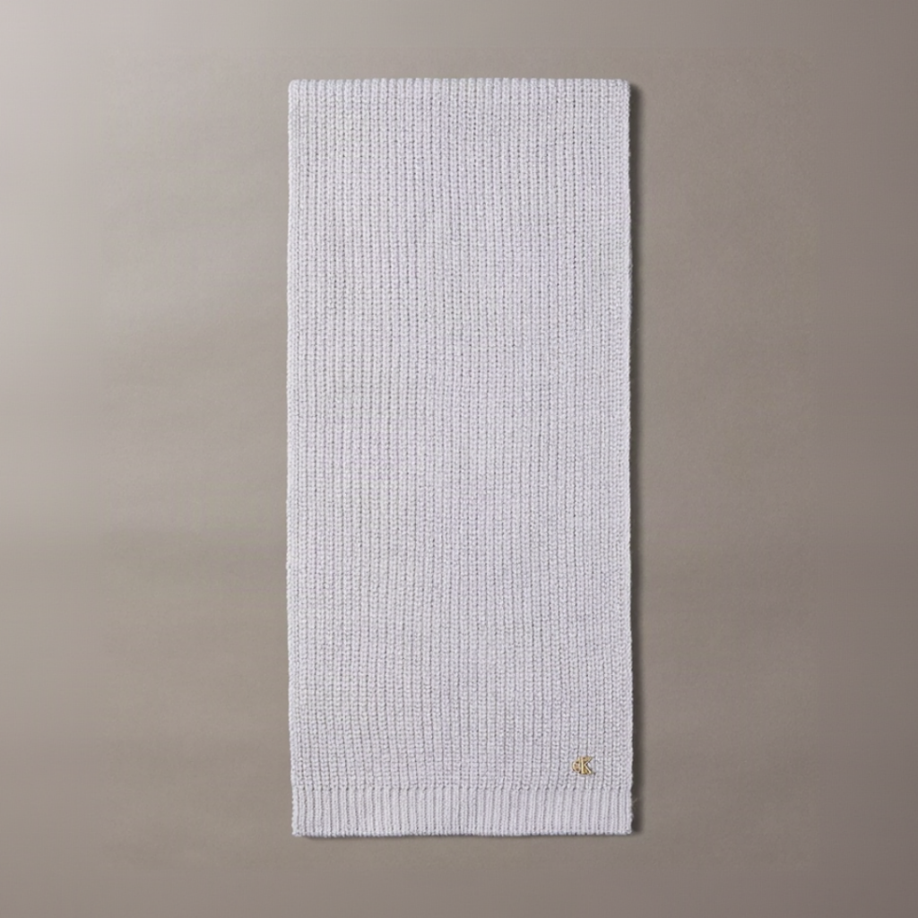 C.A.L.V.I.N K.L.E.I.N Metallic Knit Scarf
