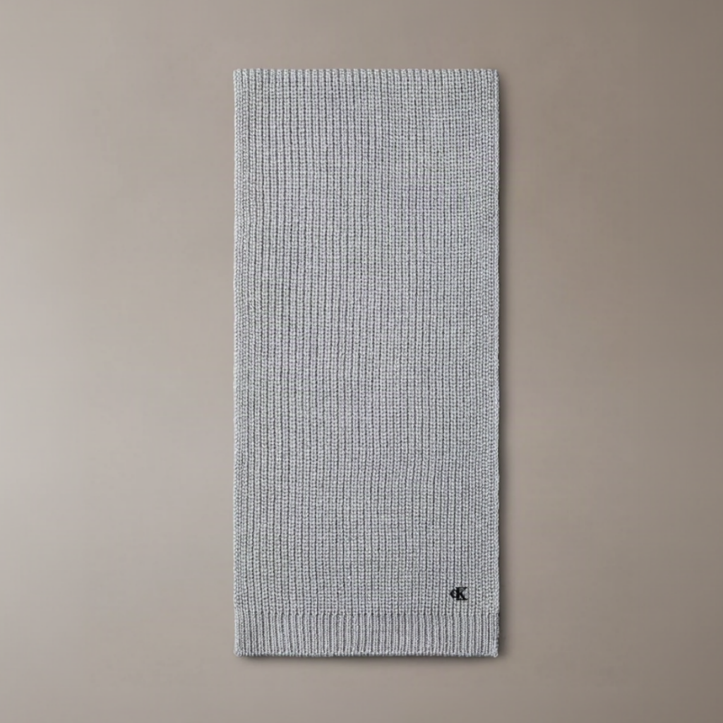 C.A.L.V.I.N K.L.E.I.N Metallic Knit Scarf