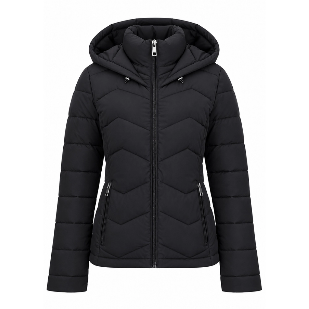 C.a.l.v.i.n K.l.e.i.n Stretch Outerwear CW533974-BLK Women's Jacket Black