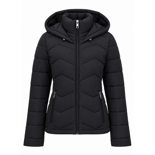 C.a.l.v.i.n K.l.e.i.n Stretch Outerwear CW533974-BLK Women's Jacket Black