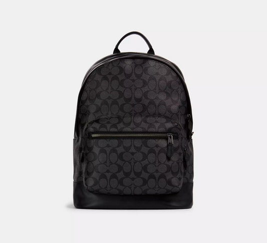 C.O.A.C.H West Backpack In Signature Canvas