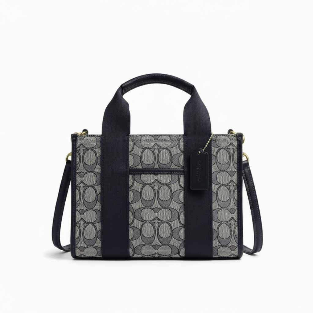 C.O.A.C.H Smith Tote Bag 24 In Signature Jacquard