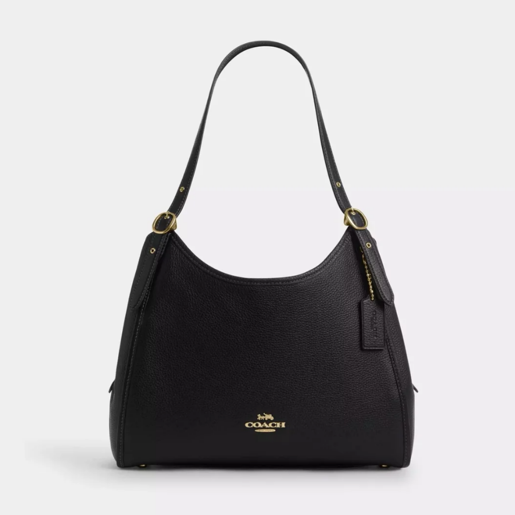 C.O.A.C.H LOLA COACH Erin Shoulder Bag in Black