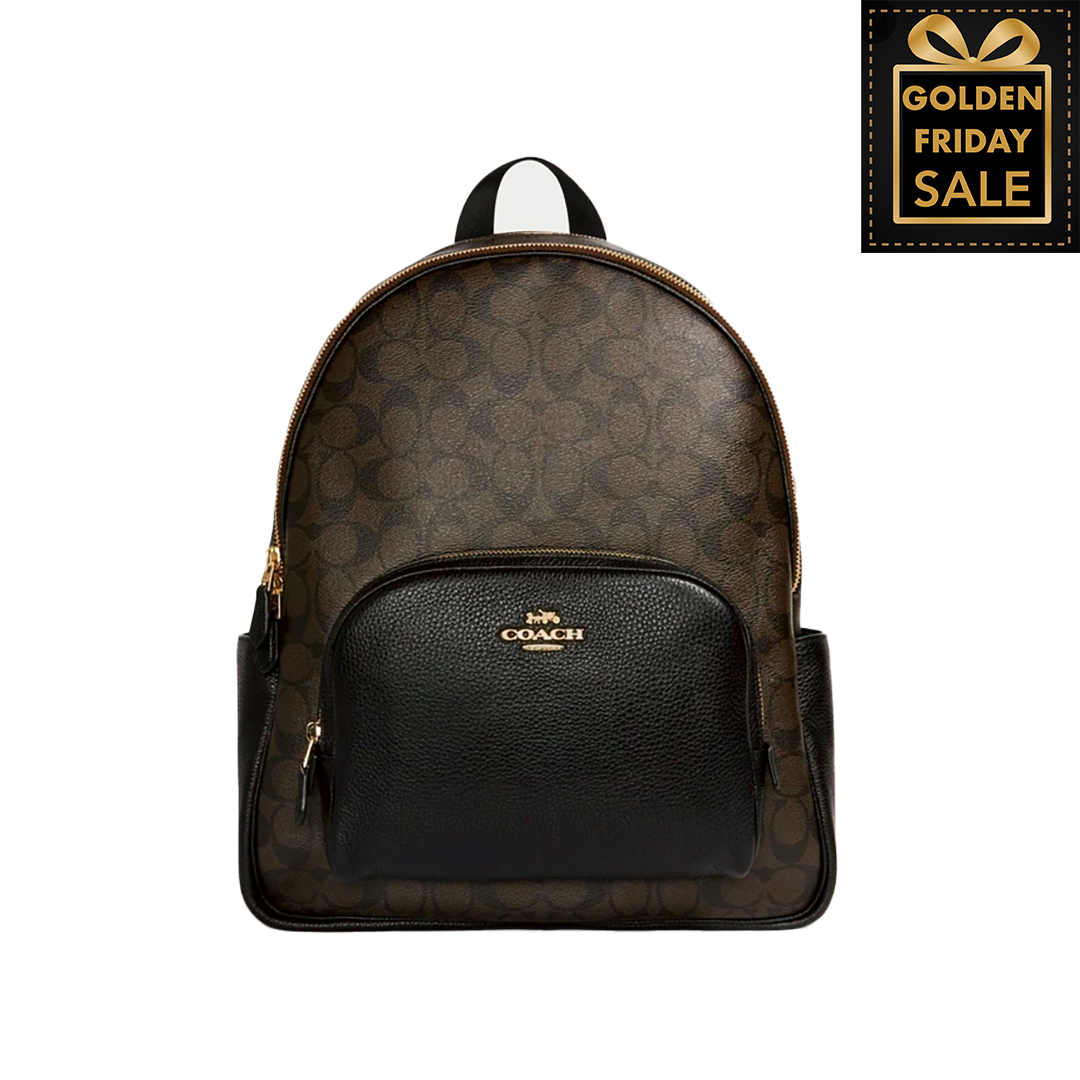 C.O.A.C.H Court Backpack In Signature Canvas