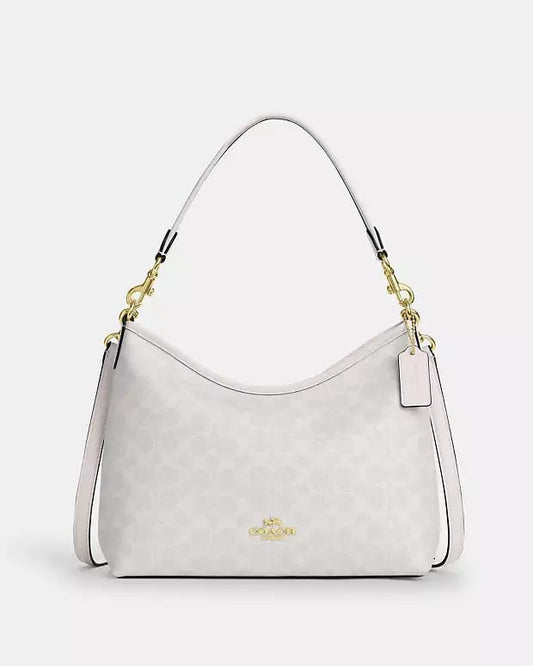 C.O.A.C.H Laurel Shoulder Bag In Signature Canvas