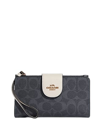 C.O.A.C.H Tech Phone Wallet In Colorblock Signature Canvas