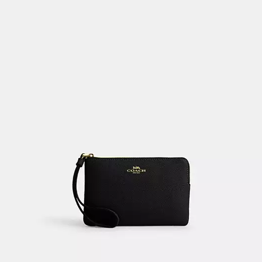 COACH Corner Zip Wristlet Wallet