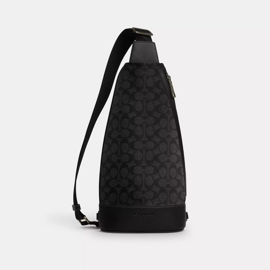 COACH Dominic Sling Pack In Signature Canvas