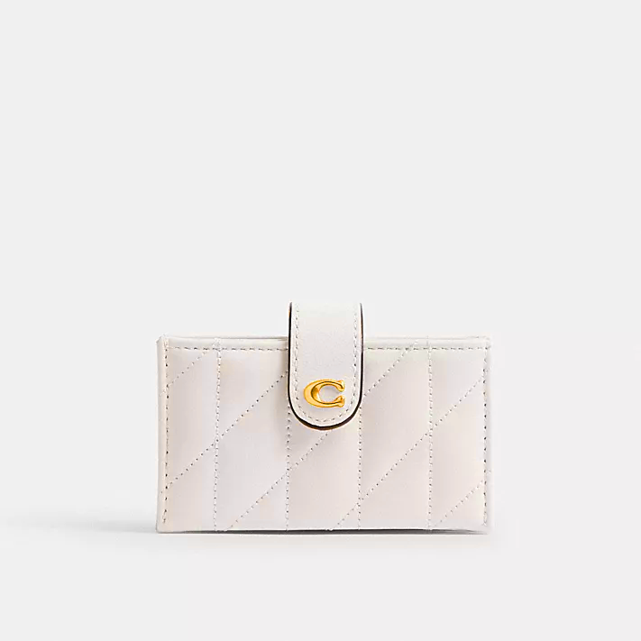 COACH ESSENTIAL MULTI CARD HOLDER WITH QUILTING