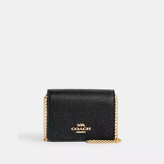 COACH Mini Wallet On A Chain