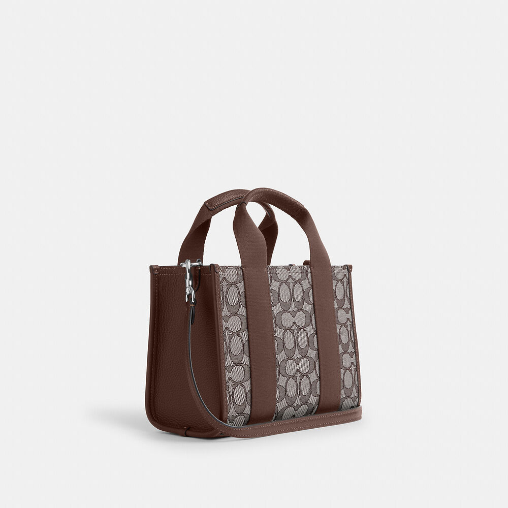 C.O.A.C.H Smith Tote Bag 24 In Signature Jacquard