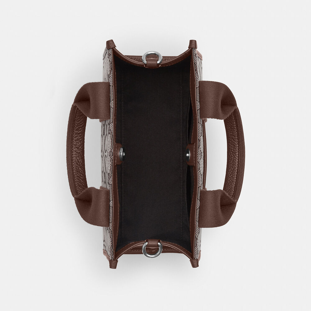 C.O.A.C.H Smith Tote Bag 24 In Signature Jacquard