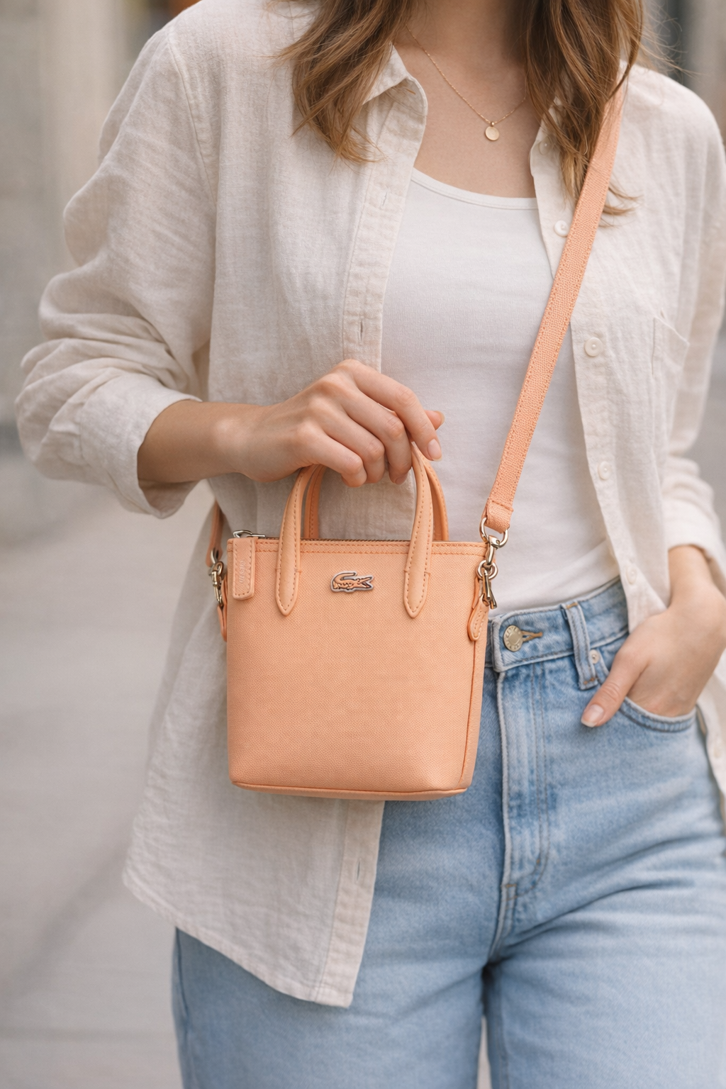 L.A.C.O.S.T.E L.12.12 Concept Mini Tote