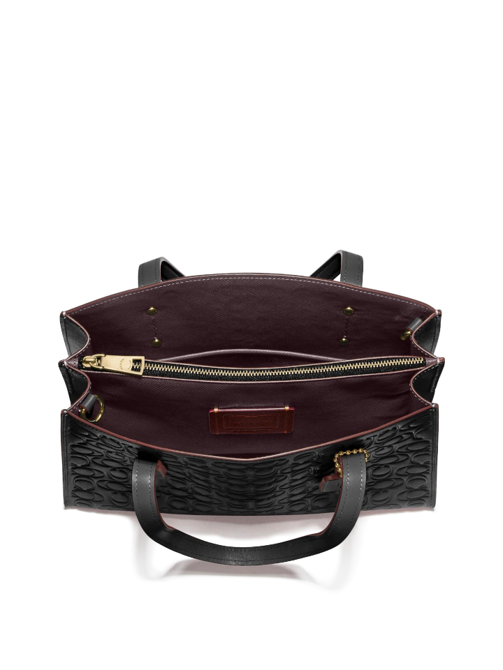 C.O.A.C.H Charlie Carryall 28 In Signature Leather Black