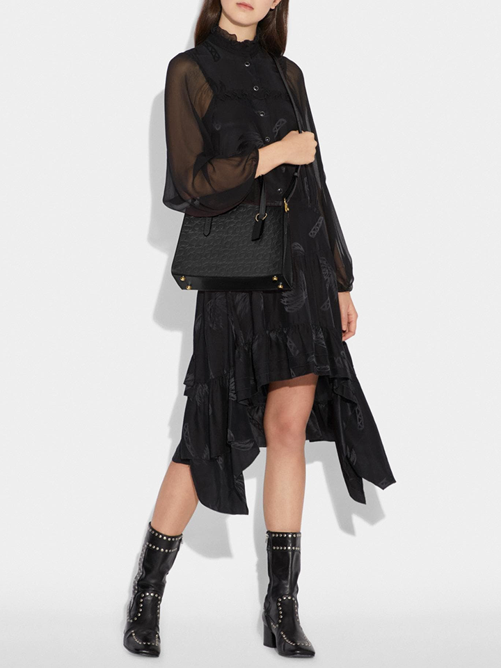 C.O.A.C.H Charlie Carryall 28 In Signature Leather Black