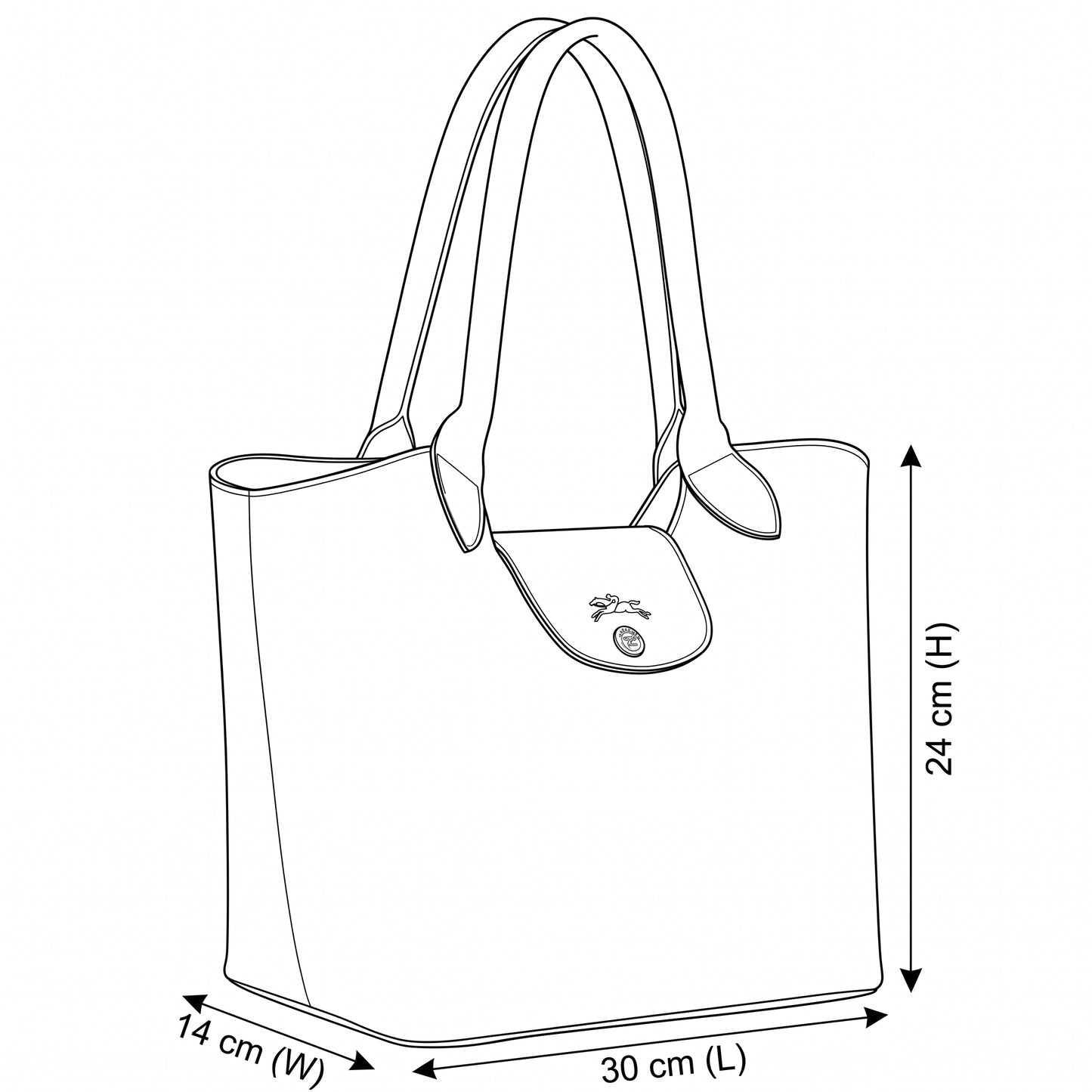 L.O-N.G.C.H-A.M.P Épure L Shoulder bag
