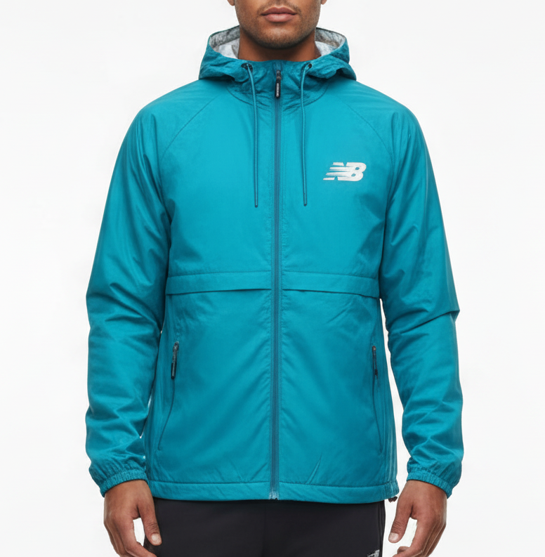N.e.w B.a.l.a.n.c.e Tech Jacket Quilted Comfort  Full Zip with Pockets Greenish