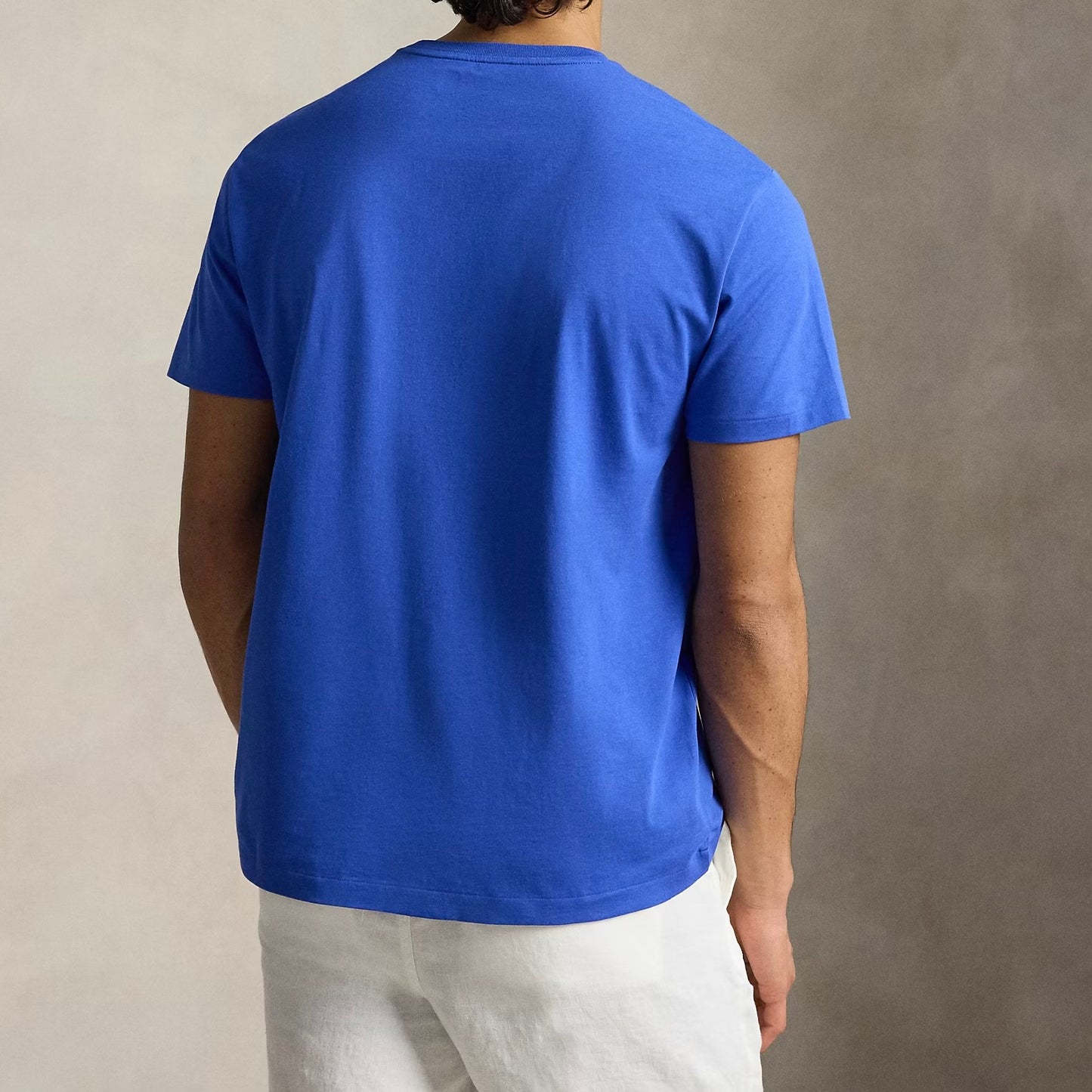 P.o-L.O R.A-L.P.H L.A.U-R.E.N Jersey Crewneck Custom Slim Fit T-Shirt