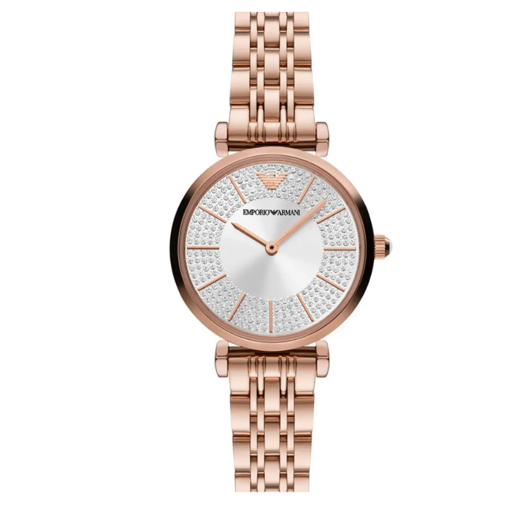 EMPORIO ARMANI Analogue Watch With Contrast Dial