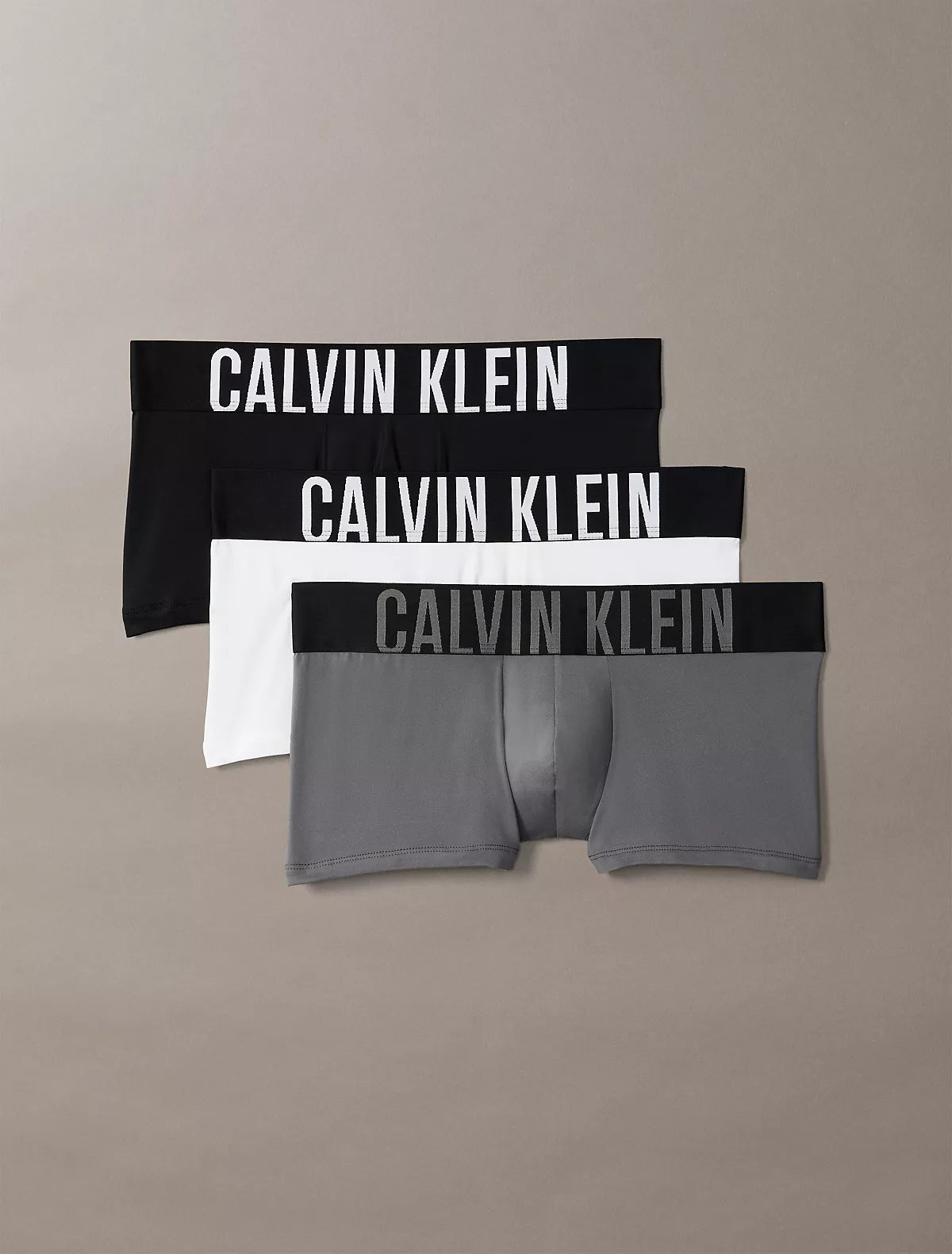 C.a.L.V-I.N. K.L.E.I.N. Icon Cotton Stretch 3-Pack Low Rise Trunks boxer (Multi Color)