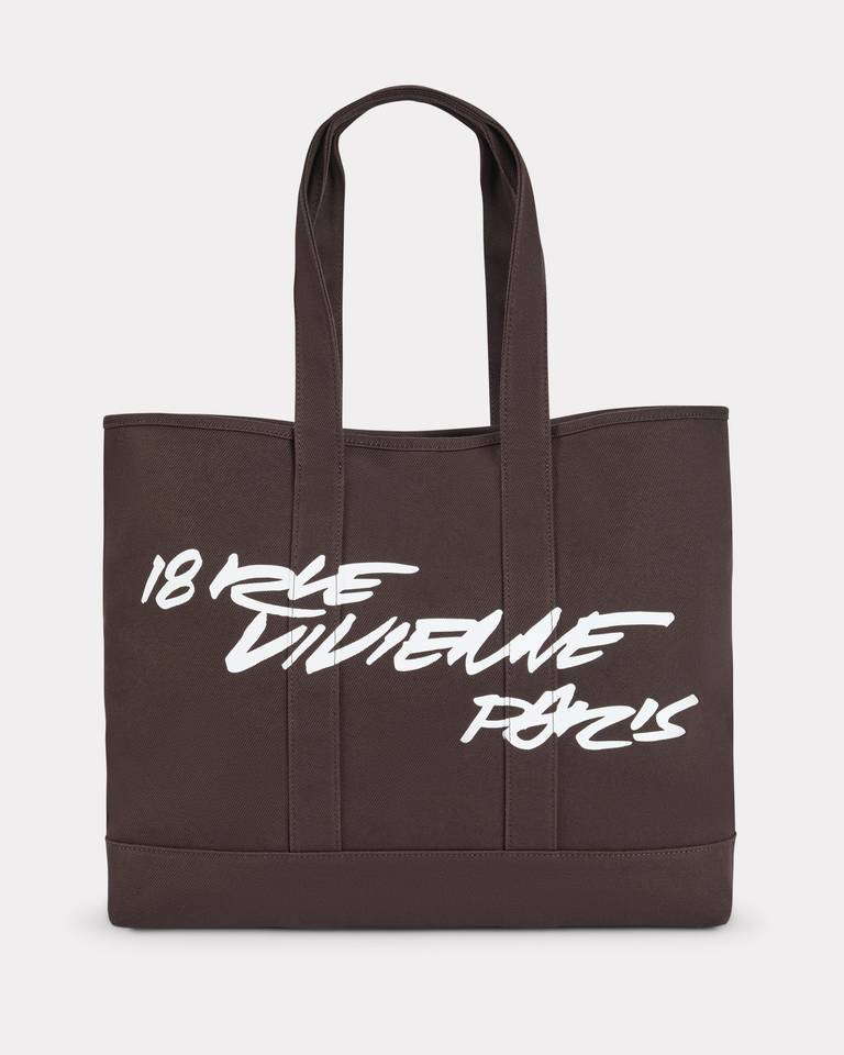 K.E.N.Z.O x Futura 2000' large tote bag