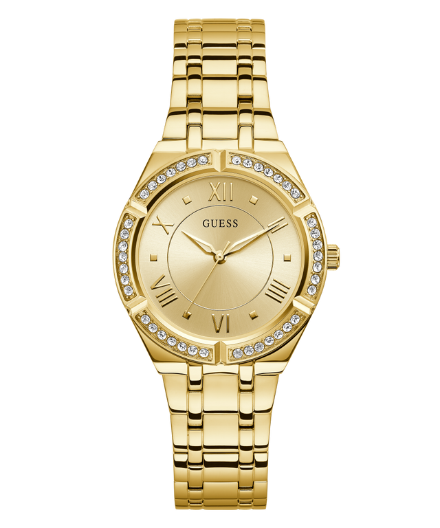 G.U.E.S.S   Gold Tone Analog Watch